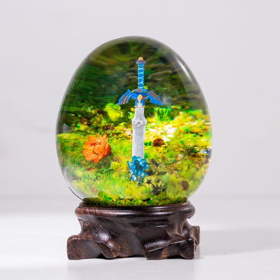 Zelda Master Sword Resin Egg Lamp, Night Light
