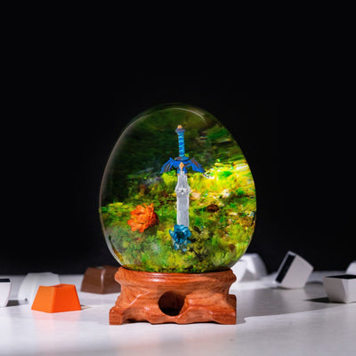 Zelda Master Sword Resin Egg Lamp, Night Light