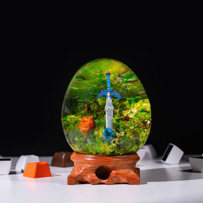 Zelda Master Sword Resin Egg Lamp, Night Light