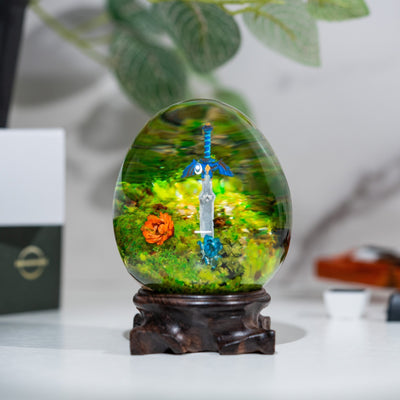 Zelda Master Sword Resin Egg Lamp, Night Light