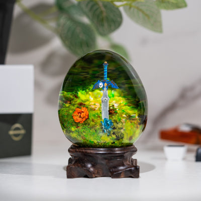 Zelda Master Sword Resin Egg Lamp, Night Light