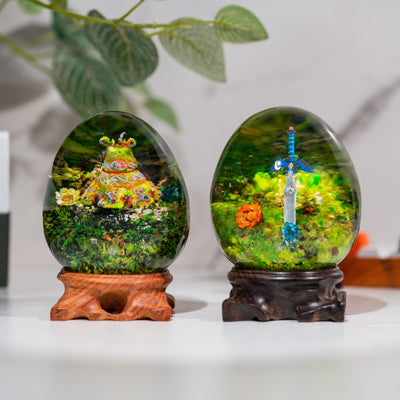 Zelda Master Sword Resin Egg Lamp, Night Light