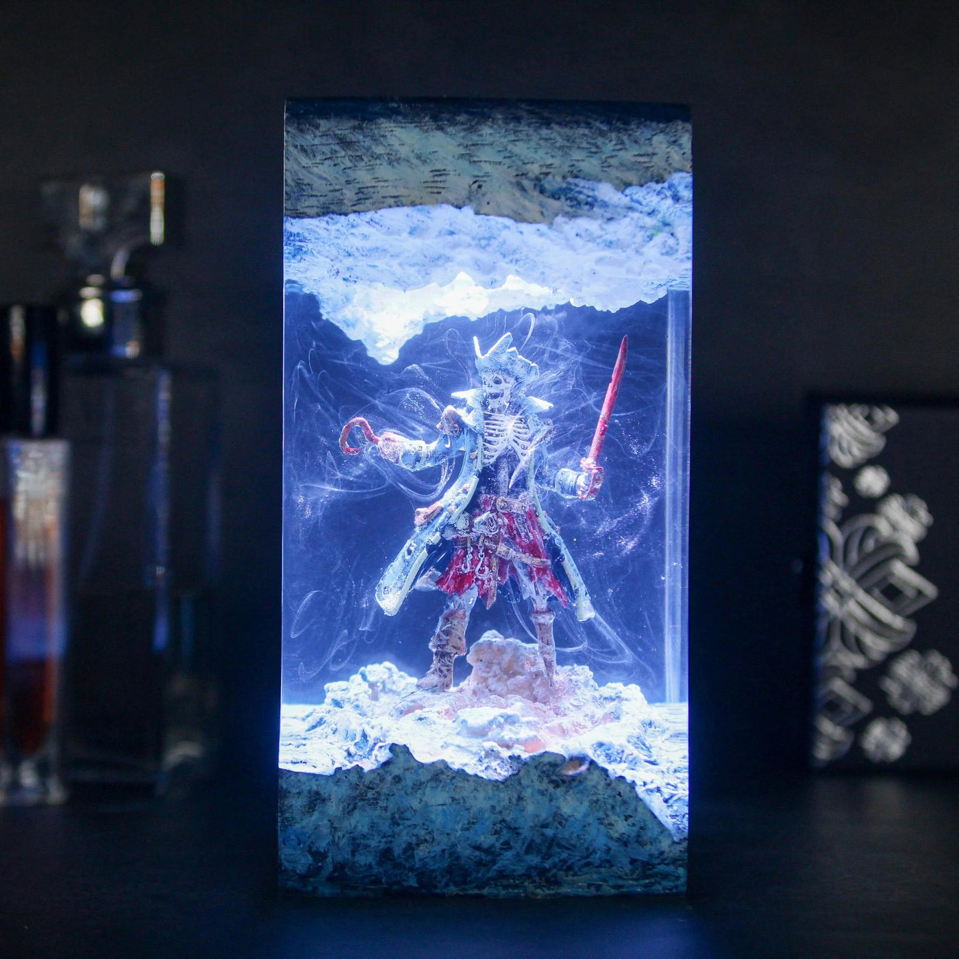 LeChuck The Secret of Monkey Island Epoxy Resin Lamp, Night Light