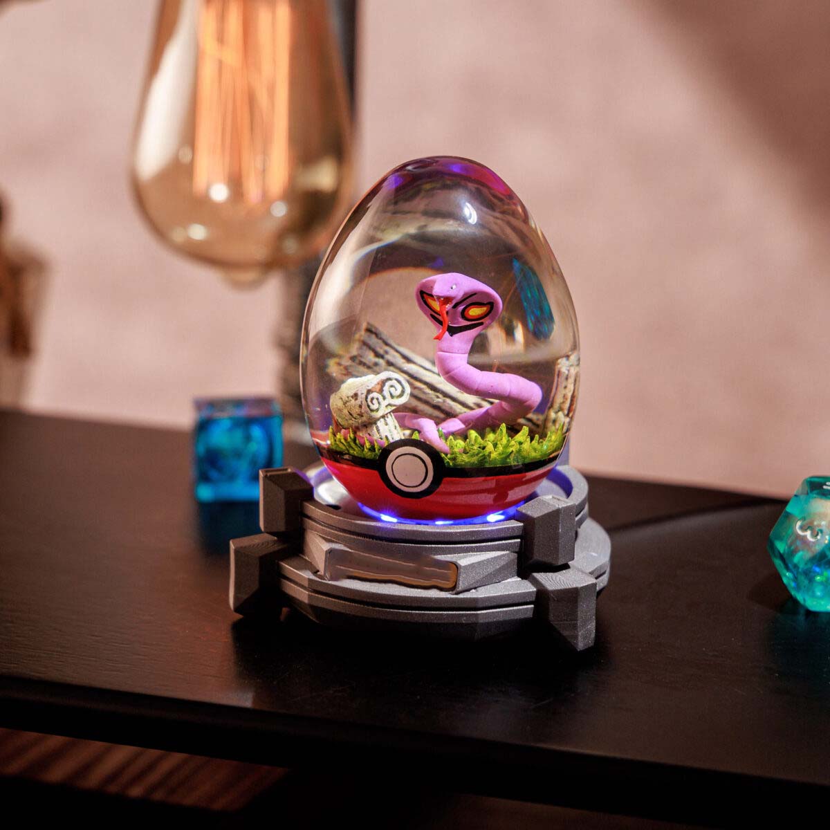 Pokemon Arbok Resin Egg Lamp, Night Light