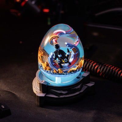 Pokemon Umbreon Resin Egg Lamp, Night Light