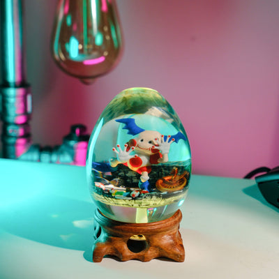 Pokemon Mr Mine Epoxy Resin Egg Lamp, Night Light