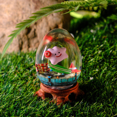 Pokemon Ditto Metamon Resin Egg Lamp, Night Light
