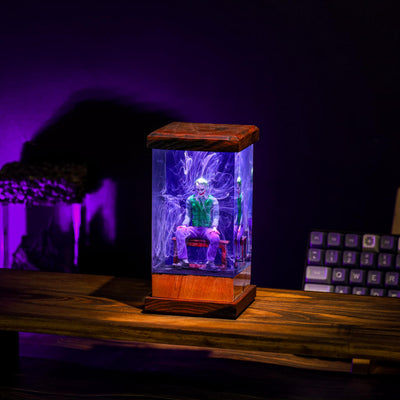 DC Joker Epoxy Resin Lamp, Night Light