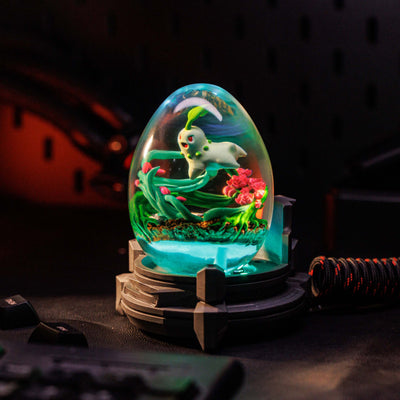 Pokemon Chikorita Resin Egg Lamp, Night Light