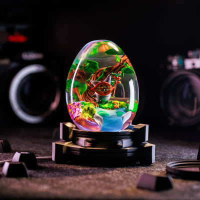 Zelda Korok Epoxy Resin Egg Lamp, Night Light