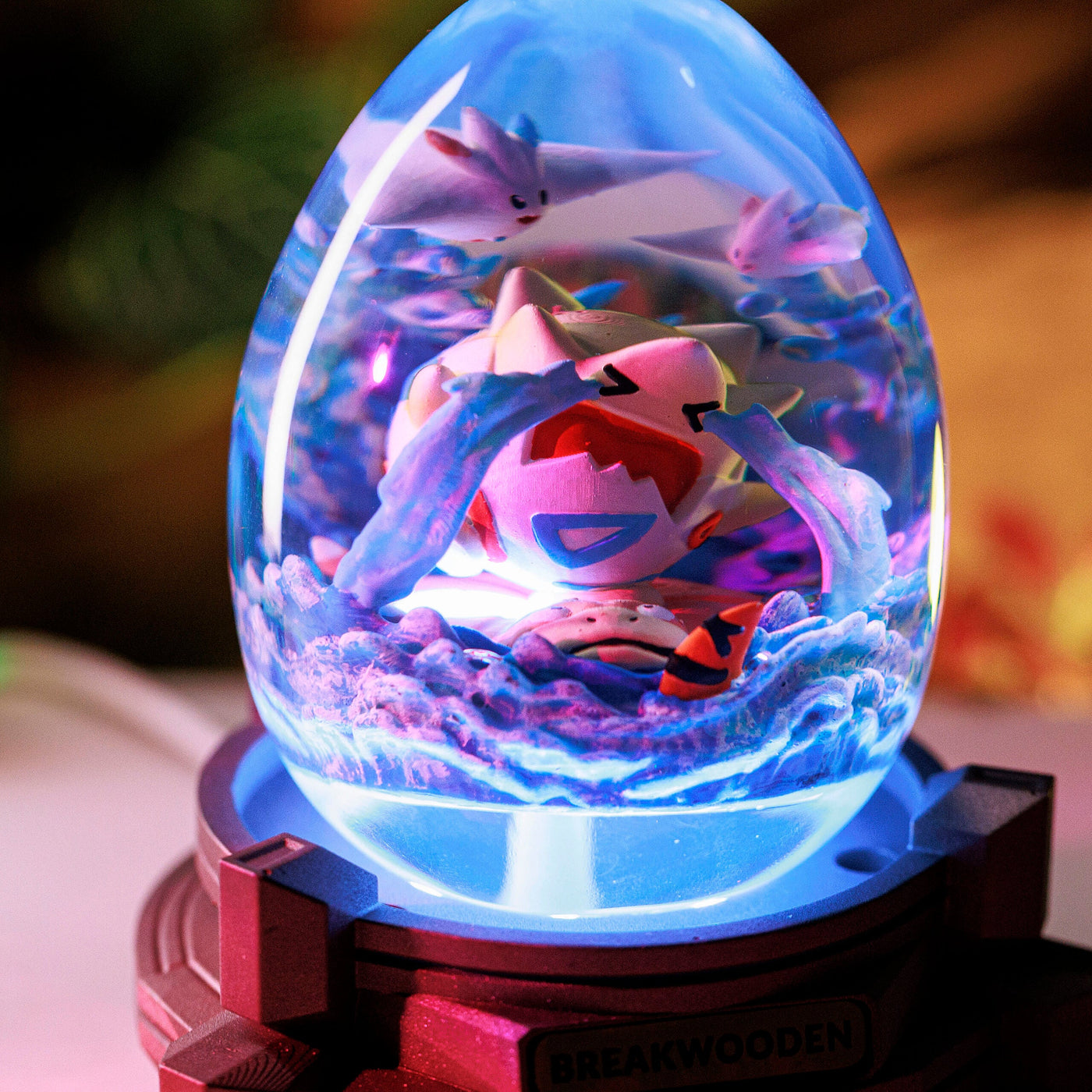 Pokemon Crying Togepi Resin Egg Lamp, Night Light