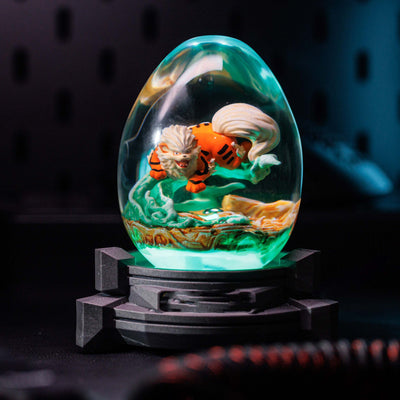 Pokemon Arcanine Resin Egg Lamp, Night Light
