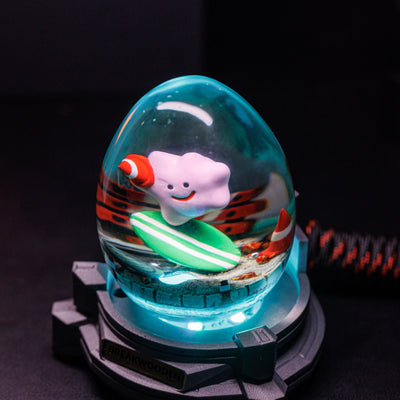 Pokemon Ditto Metamon Resin Egg Lamp, Night Light