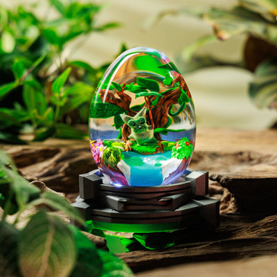 Zelda Korok Epoxy Resin Egg Lamp, Night Light