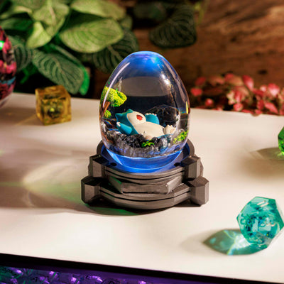 Pokemon Snolax Epoxy Resin Egg Lamp, Night Light
