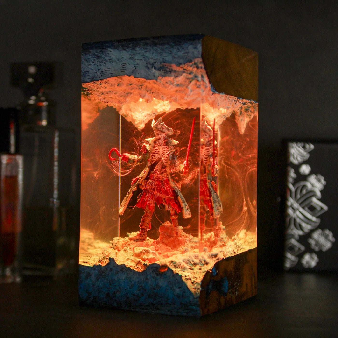 LeChuck The Secret of Monkey Island Epoxy Resin Lamp, Night Light