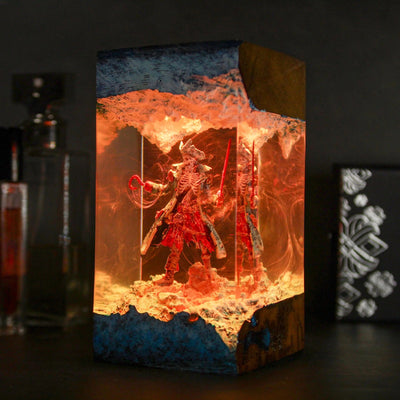 LeChuck The Secret of Monkey Island Epoxy Resin Lamp, Night Light