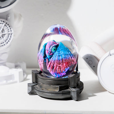 Baby Dinosaur Resin Egg Lamp, Night Light