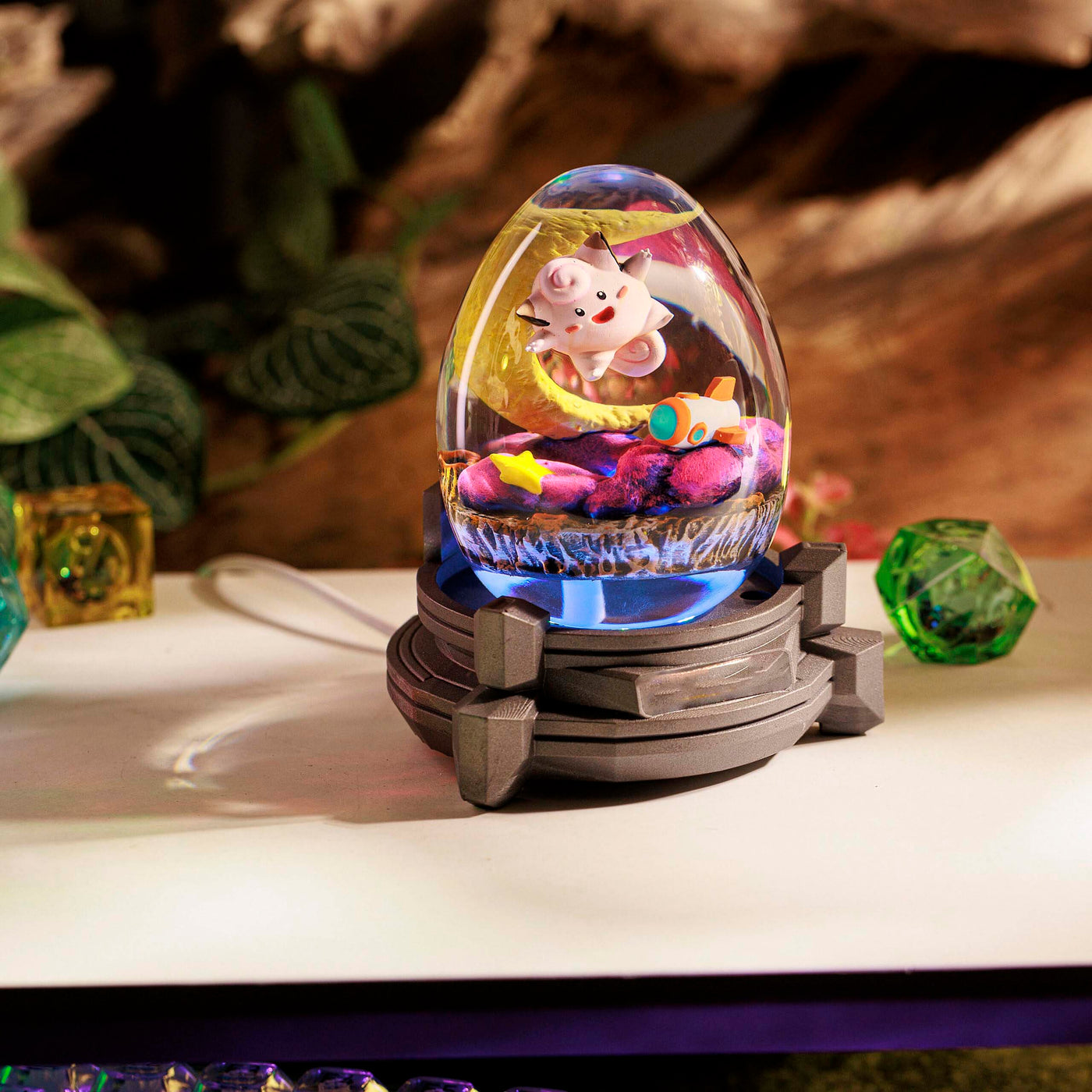 Pokemon Clefairy Resin Egg Lamp, Night Light