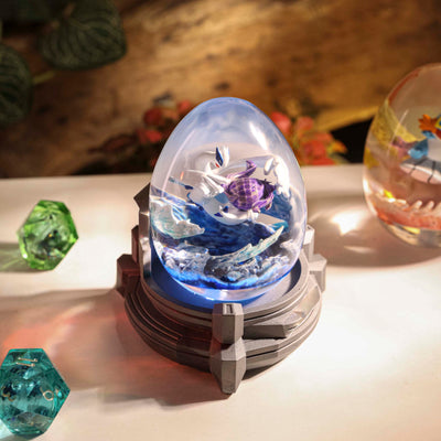 Pokemon Lugia Epoxy Resin Egg Lamp, Night Light