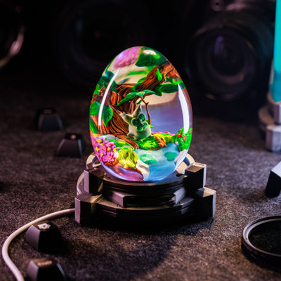 Zelda Korok Epoxy Resin Egg Lamp, Night Light
