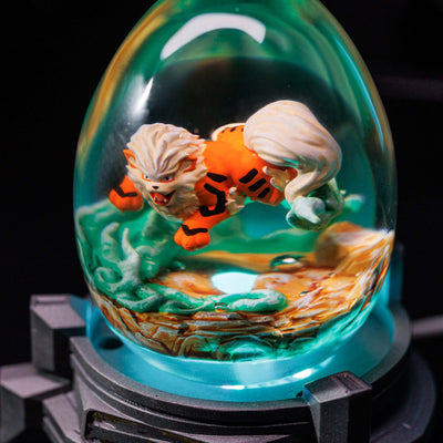 Pokemon Arcanine Resin Egg Lamp, Night Light
