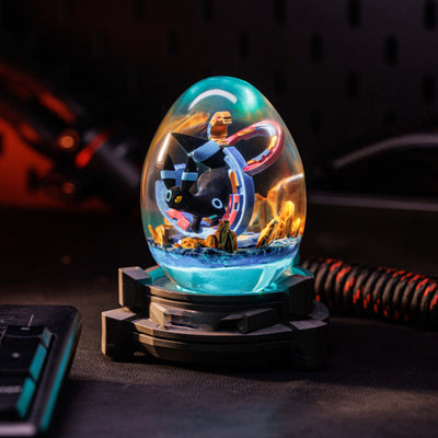 Pokemon Umbreon Resin Egg Lamp, Night Light