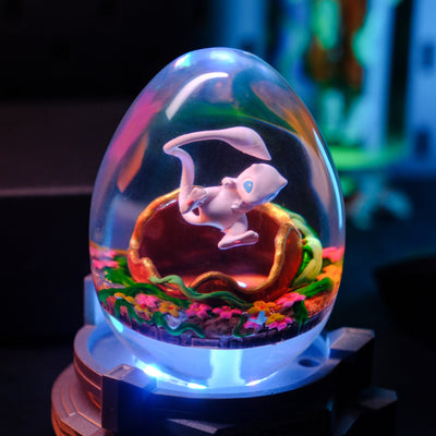Pokemon Mew Resin Egg Lamp, Night Light