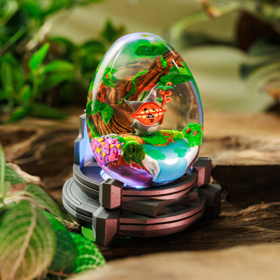 Zelda Korok Epoxy Resin Egg Lamp, Night Light