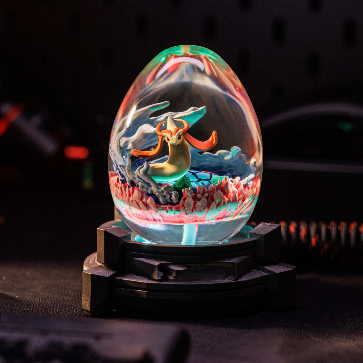 Pokemon Milotic Resin Egg Lamp, Night Light