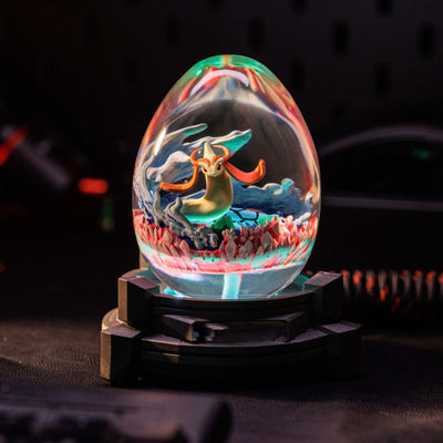 Pokemon Milotic Resin Egg Lamp, Night Light