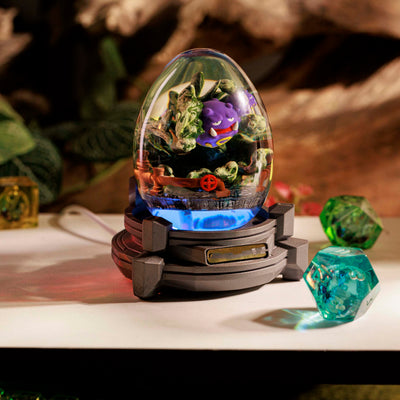 Pokemon Weezing Epoxy Resin Egg Lamp, Night Light