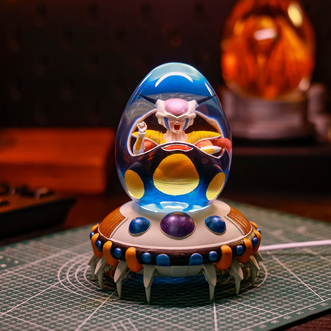 Dragon Ball Frieza Resin Egg Lamp, Night Light