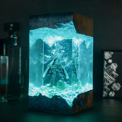 LeChuck The Secret of Monkey Island Epoxy Resin Lamp, Night Light