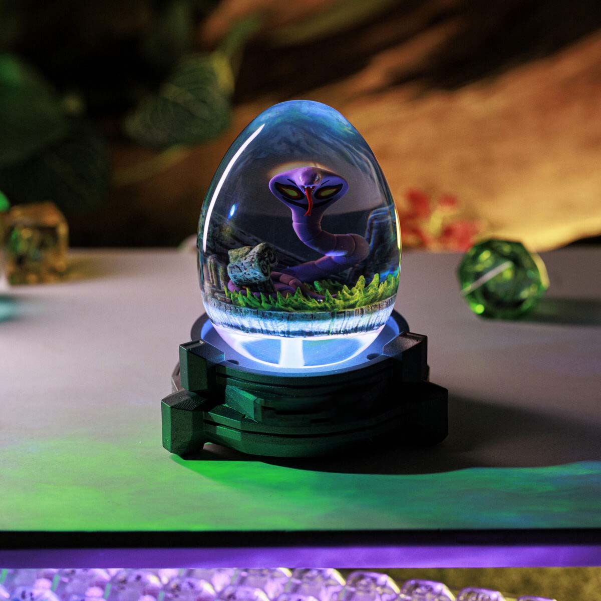 Pokemon Arbok Resin Egg Lamp, Night Light