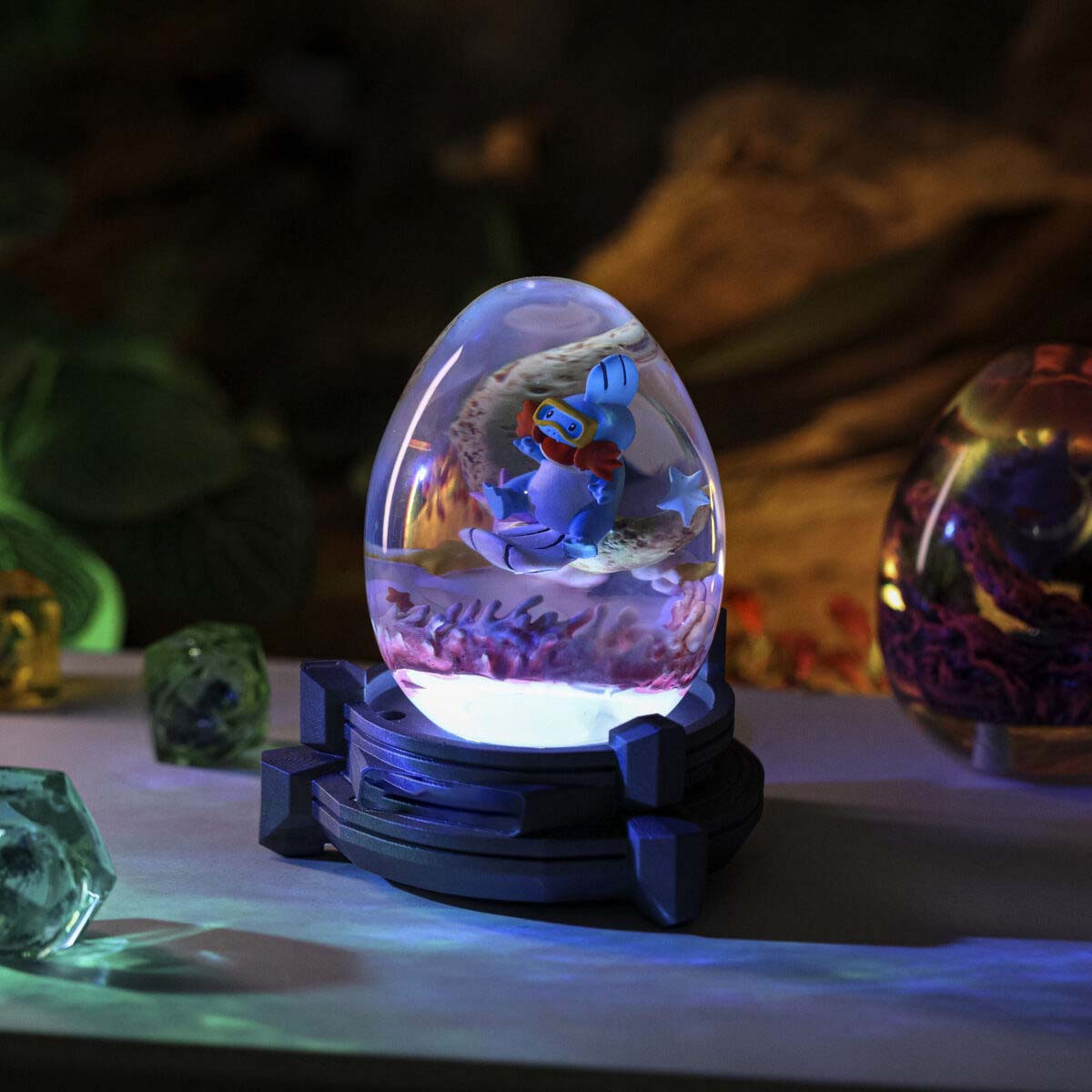 Pokemon Mudpik Epoxy Resin Egg Lamp, Night Light