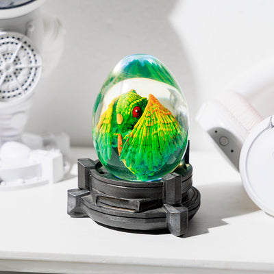 Baby Dinosaur Resin Egg Lamp, Night Light
