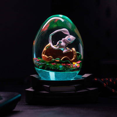 Pokemon Mew Resin Egg Lamp, Night Light