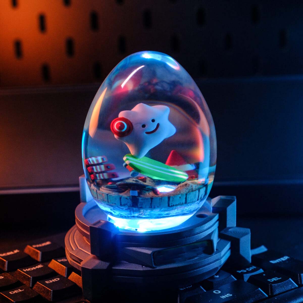 Pokemon Ditto Metamon Resin Egg Lamp, Night Light