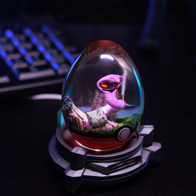 Pokemon Arbok Resin Egg Lamp, Night Light