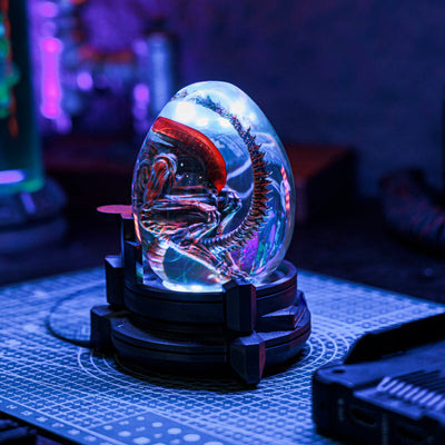 Alien Xenomorph Resin Egg Lamp, Night Light