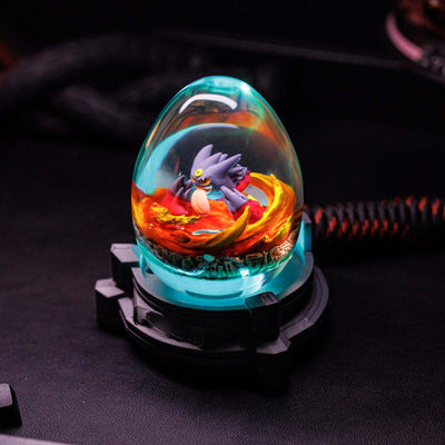 Pokemon Mega Gengar Resin Egg Lamp, Night Light