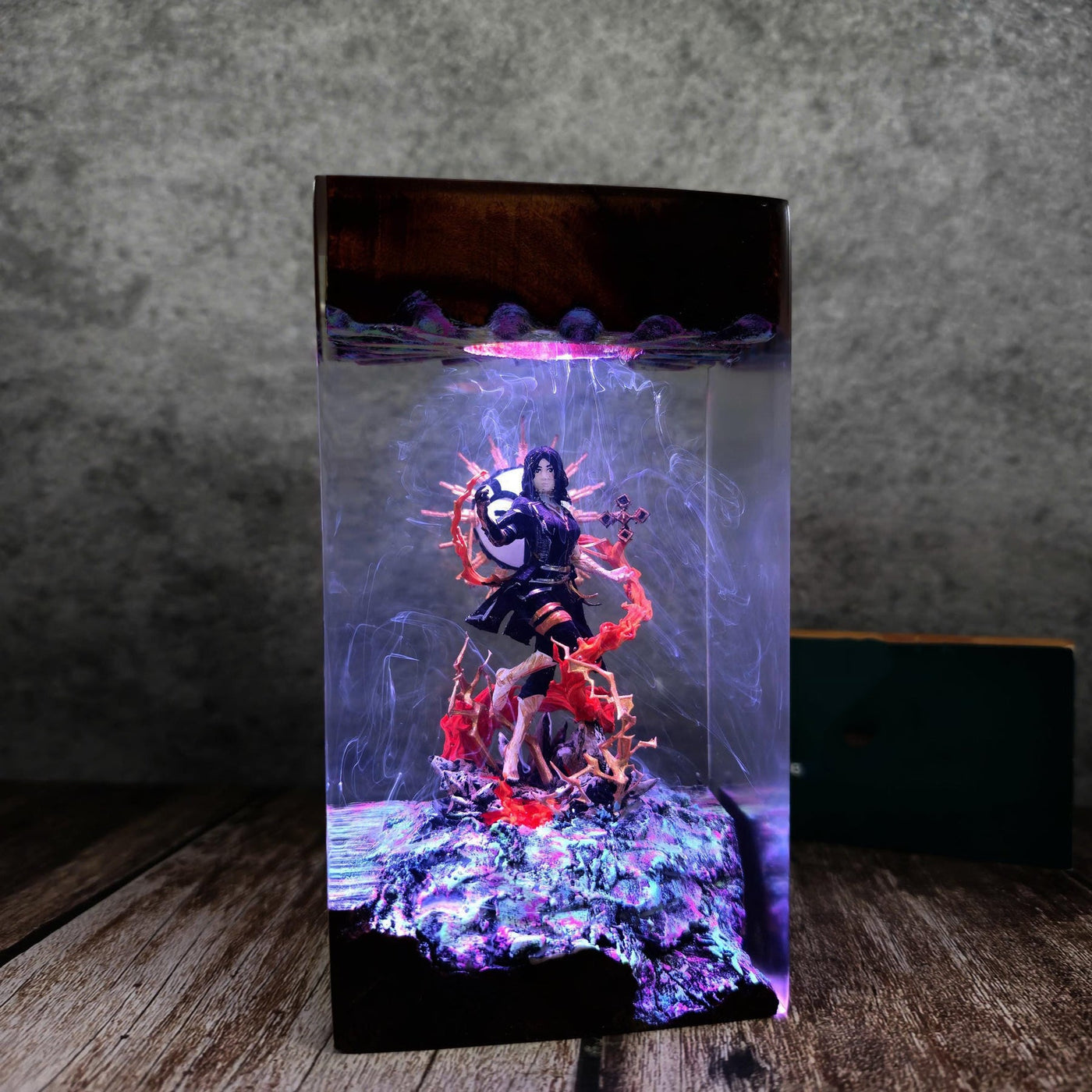 Clair Obscur Expedition 33 Lune Epoxy Resin Lamp, Night Light
