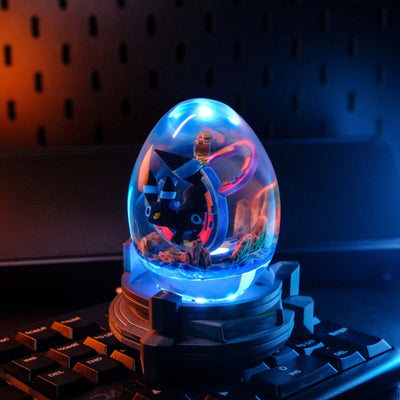 Pokemon Umbreon Resin Egg Lamp, Night Light