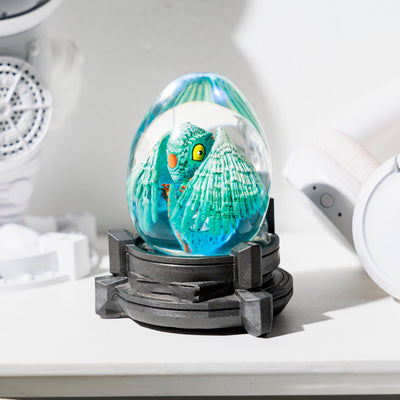 Baby Dinosaur Resin Egg Lamp, Night Light