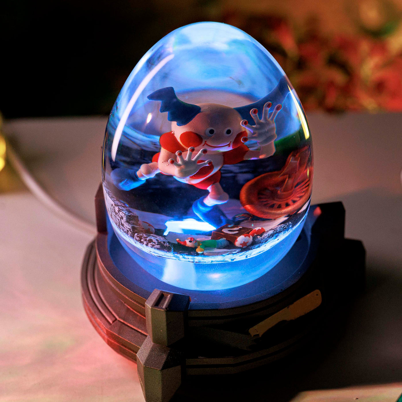 Pokemon Mr Mine Epoxy Resin Egg Lamp, Night Light