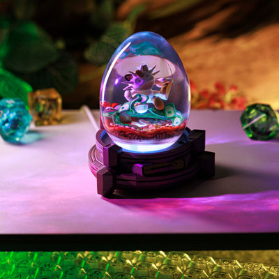 Pokemon Meowth Resin Egg Lamp, Night Light