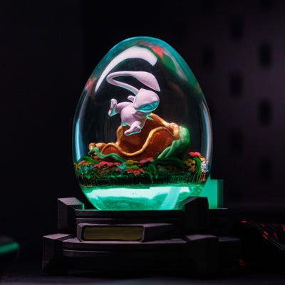 Pokemon Mew Resin Egg Lamp, Night Light