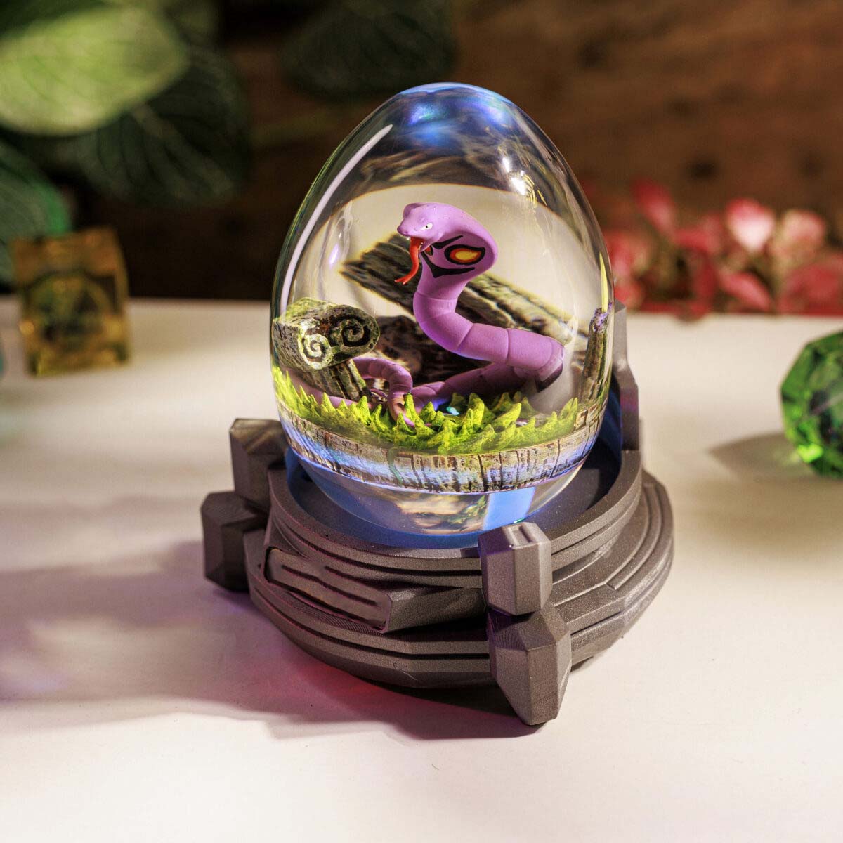 Pokemon Arbok Resin Egg Lamp, Night Light
