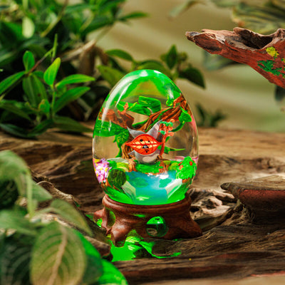 Zelda Korok Epoxy Resin Egg Lamp, Night Light